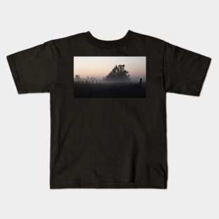 In a Twilight Mist Kids T-Shirt